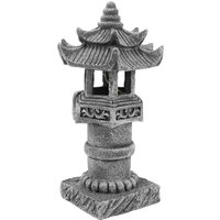 Asian Style Lantern Garden Stone Statues for outside Lawn Japanese Yard Decoration Courtyard Sculpture Outdoor Patio