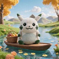 Pokemon 30th Anniversary Plush Doll Pixel Style Trendy Fun Game Card Peripheral Accompany Doll Collect Home Decor Stuffed Gifts