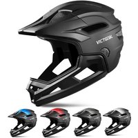 AliExpress Victgoal VICTGOAL Adult Detachable MTB Bicycle Full Face Helmet for Men Motorcycle Head Protection Mountain Bike Off-road MBX BMX Safety