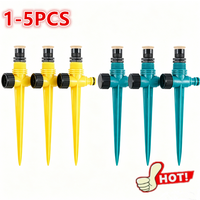 5/3/1pcs Upgrade 360° Rotation Irrigation Watering System Agriculture Ground Automatic Tube Adjustable Plug Buried Atomization