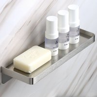 Multi-Purpose 304 Stainless Steel Wall Mounted Shelf 26cm 18cm Adjustable Organizer for Kitchen Cabinet,Bathroom Shower,
