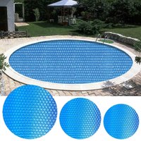 Pool Solar Cover Round Aboves Ground Swimming Pool Cover Waterproof Inground Swim Pool Cover Pool Protective Thermal Blanket