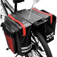 Bicycle Carrier Bag Rear Rack Bike Trunk Bag Luggage Pannier Back Seat Double Side Cycling Bycicle Bag Durable Travel
