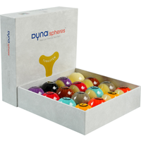 Top Grade Quality Dynaspheres Original Gold/Brass Edition 57.2mm (2-1/4") Billiard Pool Ball of 16pcs/box for Pool/9-ball Game