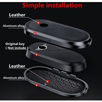 Alloy Leather Key Case for Car Cover Shell Fob For BMW MINI Cooper Countryman U25 J01 J05 F65 F66 2024 2025 Protection Keychain