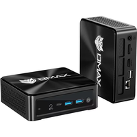BMAX B8 A Pro Mini PC with AMD Ryzen 7 8745HS, 16GB DDR5 RAM, 512GB NVMe SSD, Windows 11 Pro, Wi-Fi 6 and Bluetooth 5.2