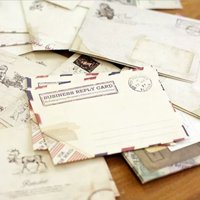 Kawai lovely Office School Supplies 12 creative retro style small envelopes in OPP bag Paper Envelopes stationery postcards