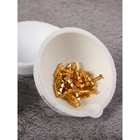 High Temperature Quartz Silica Melting Crucible Dish Bowl Pot Casting Gold Silver Metal Jewelry Casting Container