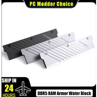 FREEZEMOD Memory Armor Water Block Cooling Used for DDR4 DDR5 RAM Vest Support Gen. 5th Heat Sink, 3 Colors MEO-PMOAB-G