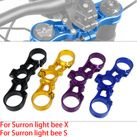 CNC Upper Triple Clamp Top Link Plate For Surron Light Bee X S Front Fork Suspension Core Electric Dirt Bike Parts