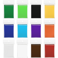 50PCS 66x91mm Matte Solid Standard Size Card Sleeves Toploading Trading Cards Protector Card Cover for MGT/PTCG