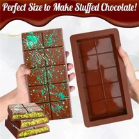1pc Silicone Chocolate Mold Break Apart Protein Candy Mould 3D DIY Biscuit Baking Tools Cake Decorating Mold Home Accessories