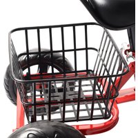 AliExpress NONE Kids Tricycle Ergonomic Toddler Trike Metal Polyurethane Fun Comfortable Grip with Storage Basket for 1‑6 Years Old for