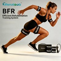 Theratools BFR Training Tape Rehabilitation Blood Flow Restriction Taping Set Muscle Compression Exercise Thigh Booster