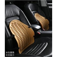 1PCS Universal Car Back Support Chair Massage Lumbar Support Waist Cushion Mesh Ventilate Cushion Pad For Car Office Home
