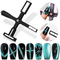 5/6 IN 1 Multi-function Cat Eye Magnetic Stick Nail Magnet Board For Nail Gel Polish Line Strip Effect Magic Nail Art Tools