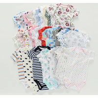 1-2 Pieces Baby Bodysuit For Newborns Summer Baby Romper Girl/Boy Clothes 0-12M Newborn Clothing Infant Soft Tight Baby Clothes