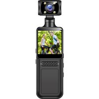 AliExpress occkic Portable 4K Ultra HD Action Mini Camera 180Rotatable Vlog WiFi Lens Sports Camera Infrared Night Vision Sports DV Bicycle Driver