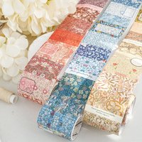 1 Roll 2m Art Morris Pattern Tape Stickers, Classic Vintage Decor, Journal DIY Collage Student Stationery Material