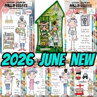 Dee hit product clear silicone stamps for DIY scrapbooking craft supplies stamp photo album card making 2026 June new