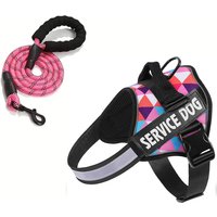 Dog Chest Strap Night Reflective Adjustable Explosion Proof Large Dog Tank Top Traction Rope Specially Designed for Walking