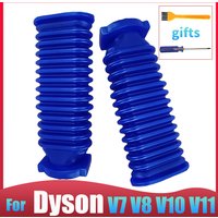 For Dyson V7 V8 V10 V11 Vacuum Cleaner Lower Duct Hose Soft Roller Flexible Soft Rubber Tube Suction Hose Replacement Part