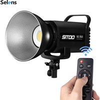 Selens Sitoo 150W/250W COB Monolight with Remote,180 Rotatable Head ,5600K White LED Light for Photography & Filmmaking.