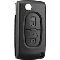 Car Remote Key Shell For Peugeot 207 307 308 407 607 For Citroen C4 C5 C3 Berlingo Xsara HU83/VA2 Fob Case Flip envio gratis