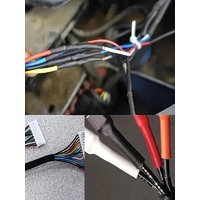 127PCS Black Red Heat Shrink Tubing 2:1 Assortment Polyolefin Insulation Sleeving Tube Car Cable Sleeving Wrap Wire Cable Kit