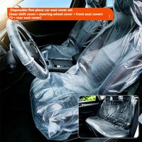 5Pcs Disposable Car Seat Covers Waterproof Anti Fouling Universal Car Seat Protection Dustproof Wear Resistant