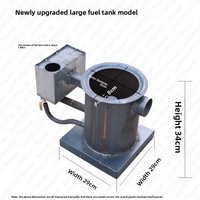 Waste Engine Oil Heating Stove, Outdoor Heating Combustion Stove