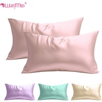 1pcs Pillowcase Silk Pillow Cover Silky Satin Hair Beauty Pillow case Comfortable Pillow Case Home Bedding Pillow Cases Cover