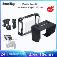 SmallRig Monitor Cage Kit for Atomos Ninja TX / TX GO, w Sun Hood Screen Protector Cable Clamp, w "HawkLock" H21 NATO Rail 5708