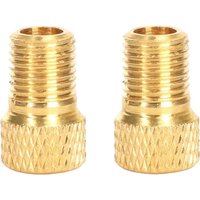 AliExpress NONE Presta to Schrader Valve Adapter 2/20 Pcs Brass Tire Valve Converter for Bike Pump Connection Bicycle Air Inflator