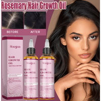 Hair Growth Oil With Rosemary Castor Seed Oil Strengthening Split Ends Repair Treatment 100ml For Dry Frizzy Hair Nourishing