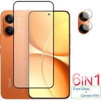 Full Cover Tempered Glass For Xiaomi Redmi Turbo 5 Max Glass Screen Protector Protective Camera Lens Film On Redmi Turbo 5 Max