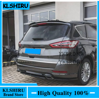 Mini Spoiler for Ford Smax S-max Spoilers High Quality ABS Material Glossy Black / Carbon Color Rear Roof Window Rear Spoiler