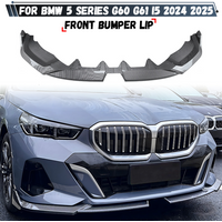 Car Front Bumper Lip Splitter Body Kit Bumper Lip Deflector Lip For BMW 5 Series G60 G61 520d 530e 550e i5 M60 M Sport 2024 2025