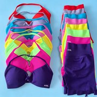Ensemble De Sport Tendance 2 Pièces Pour Femme : Soutien-Gorge De Yoga A Bretelles Et Short Taille Haute Froncé, Tenue De Fitnes