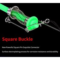 Trigger Mechanism Automatic Fishing Hook Spring Loaded Bait Holder Fishing Pole Fixing Spring Automatic Ejection
