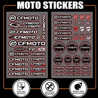 FOR CFMOTO Universal Multi-Purpose Reflective Waterproof Stickers Scratch Conceal For Auto Bike Helmet Mug Fridge Decoration