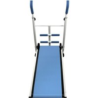 Multifunctional Foldable Treadmill Small Portablel Mechanical Walking Machine for Indoor Home Fitness with Adjustable Incline