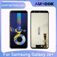IPS LCD For Samsung Galaxy J6+ J6 Plus J610 LCD Display Touch Screen Digitizer Assembly Panel J610F J610G LCD Screen Repair Part