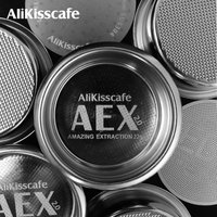 Coffee Filter Basket 58MM AEX Precise 18g 22g Puck Screen For Bottomless Portafilter Espresso Machine Accessories Barista Tools