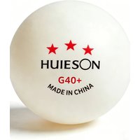 10 PCS Huieson Official New ABS Plastic Table Tennis Balls 3 Star 2.8g 40+mm Ping Pong Balls for Match Training Balls