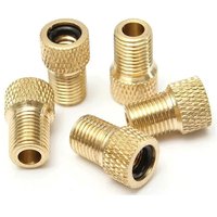 AliExpress NONE 2-12Pcs Bicycle Valve Adapter Cap Presta To Schrader Adapter French Valve Bike Nozzle Inflator Nipple Mtb Bicycle Accessories