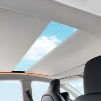 2025Electric Powered Sunshade for Tesla Model Y New Juniper 2025 Voice Control Retractable Sunroof Heat UV Protection