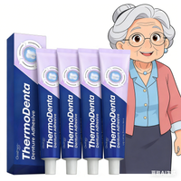 1/2/3/4/5pcs Dental Fixation Adhesive Natural Fit Comfortable Fixation Dentures Glue Prevents Denture Loosening Fixed Adhesive