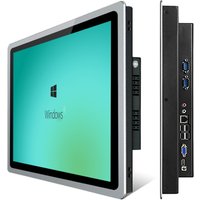 19 inch embedded industrial computer all-in-one pc core i3 aio pc with capacitive touch screen panel pc for win10 pro 1280x1024