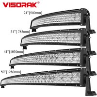 5D Straight Curved LED Work Light Bar Car Truck LED Spot Lighting Tractor Driving Lamp for 4x4 Offroad SUV ATV UTV Lighting